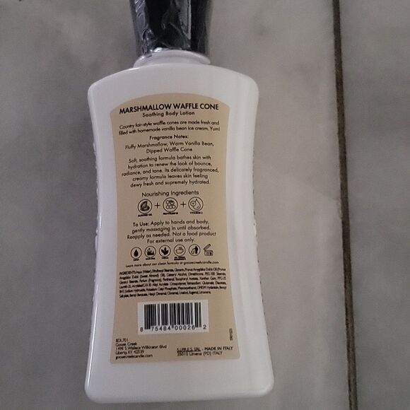 Goose Creek Marshmallow Waffle Cone Body Lotion - New 8.4 fl oz - Picture 3 of 5